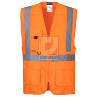 C357 Portwest Hi-vis Executive Vest With Tablet Pocket