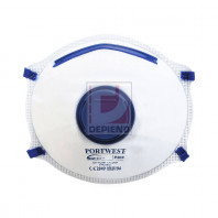 P203 Portwest FFP2 szelepes Dolomit légzésvédő maszk (10 db)