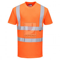 RT23 Portwest Jól láthatósági póló vasúti dolgozók részére